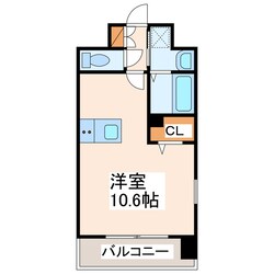 クロノス37九品寺の物件間取画像